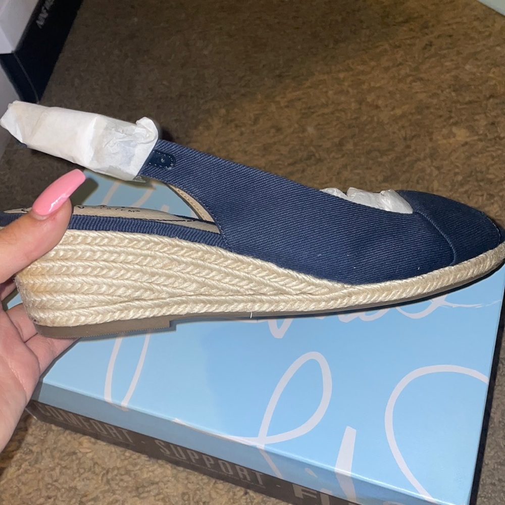 Wedge Open Toe Heel